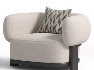 AZURE ONE SEAT SOFA Modelo 3D