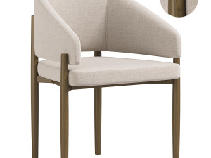Chair with armrests Nemo Modelo 3D