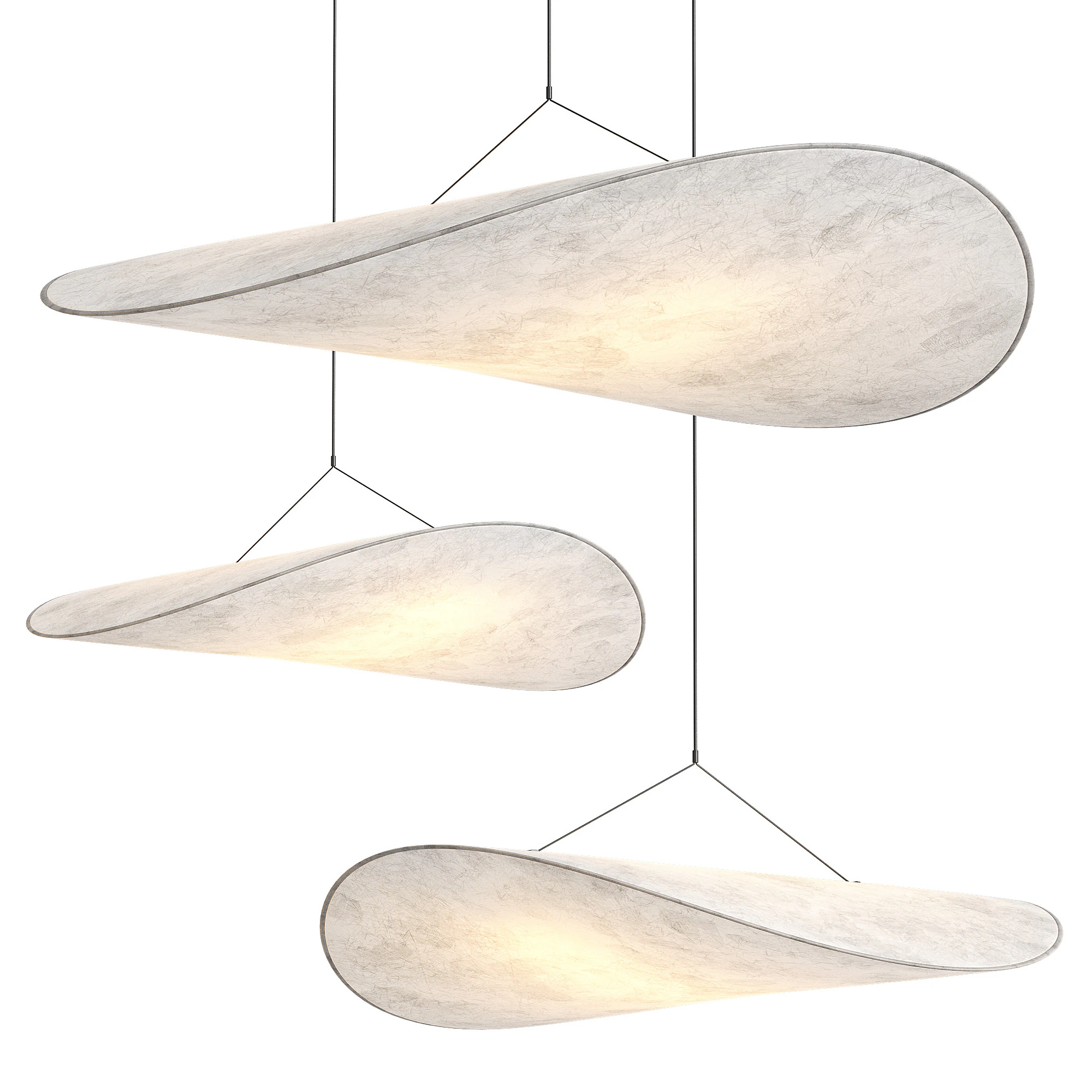 Tense Pendant Lamp 3D Model .c4d .max .obj .3ds .fbx .stl .blend