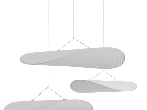 Tense Pendant Lamp Modello 3D