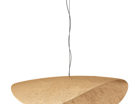 Gervasoni Brass Pendant 3 shapes Modelo 3D