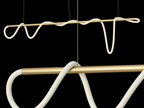 Pendant Light 8Ft Tracer Bar 13 3Dモデル