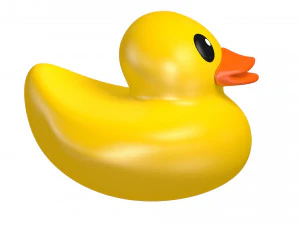 Bath Duck 3D Model