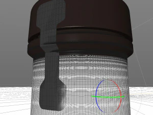 Spice Jar 3D Model