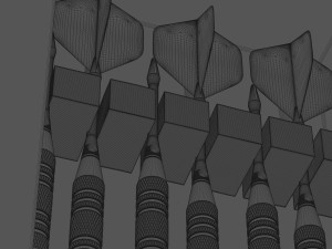 Dart Set 3D Model