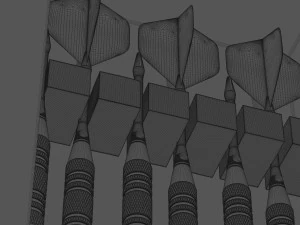 Dart Set 3D Model