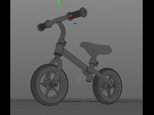 Balance Bike 3D Model