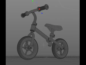 Balance Bike 3D Model