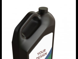 Plastic Jerrycan 3D Model
