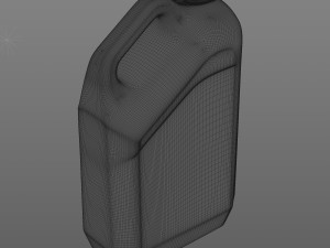 Plastic Jerrycan 3D Model