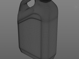 Plastic Jerrycan 3D Model