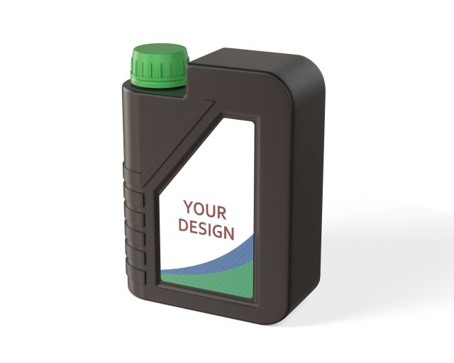 Plastic Jerrycan 3D Модель .c4d .max .obj .3ds .fbx .stl .blend 