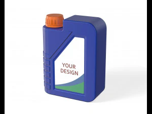 Plastic Jerrycan 3D Model
