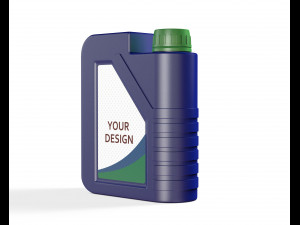 Plastic Jerrycan 3D Модель