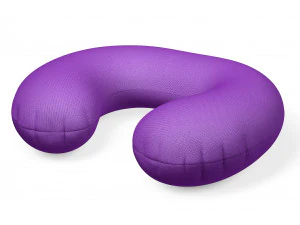 Cuscino da viaggio in tessuto Modello 3D