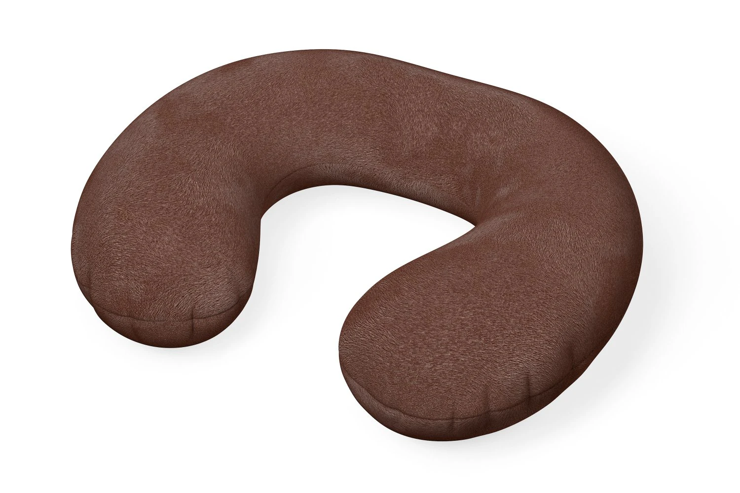 Velvet Travel Pillow 3D Model .c4d .max .obj .3ds .fbx .stl .blend