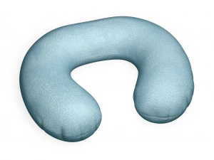 Velvet Travel Pillow 3D Model