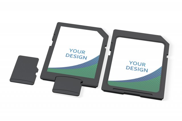 Memory Cards Set Modelo 3D .c4d .max .obj .3ds .fbx .stl .blend