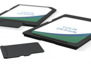 Memory Cards Set 3D Model