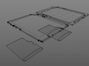 Memory Cards Set Modelo 3D