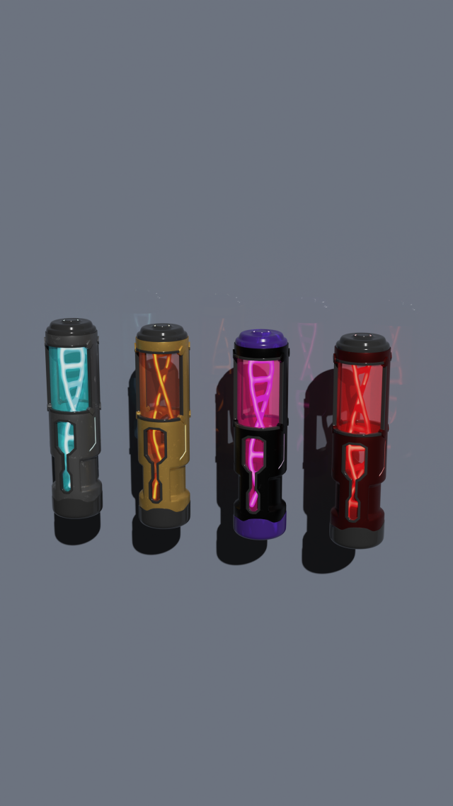 Colbs with dna 3D 모델 .c4d .max .obj .3ds .fbx .stl .blend 