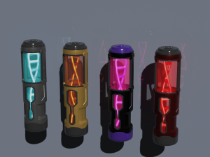 Colbs with dna Modelo 3D
