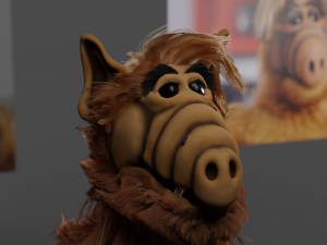 Alf Model do druku 3D