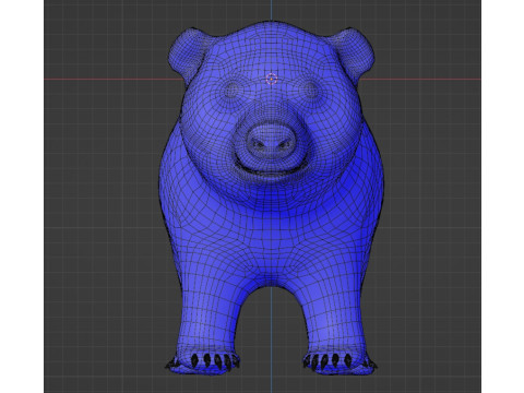 Stylized Bear 3D मॉडल
