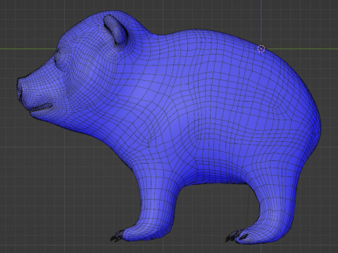 Stylized Bear 3D मॉडल