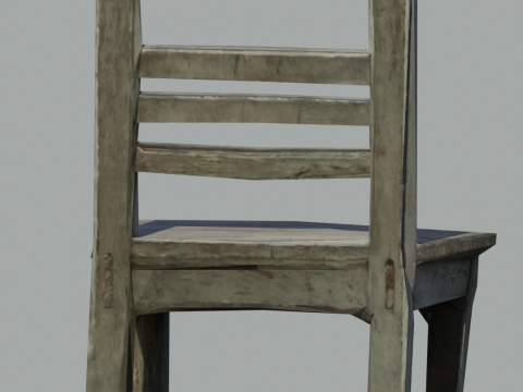 Old Chair 3D 모델