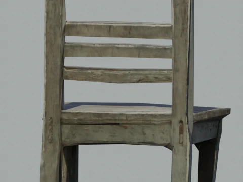 Old Chair 3D Model