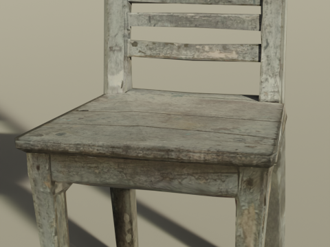 Old Chair 3D 모델