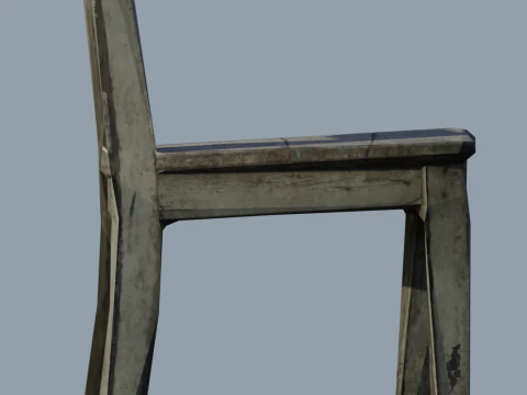 Old Chair 3D Model
