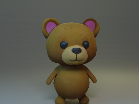 Teddy Bear 3D 模型