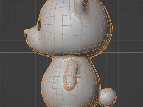 Teddy Bear 3D Model
