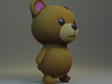 Teddy Bear 3D 模型