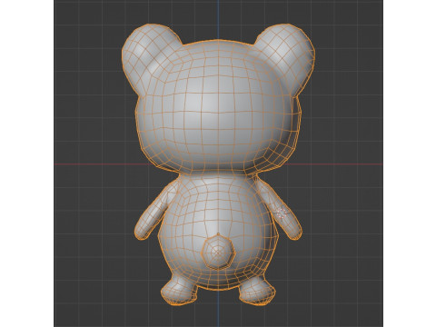 Teddy Bear 3D 模型