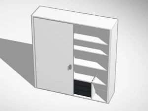 Clothes cabinet 3D Model
