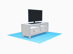 TV STAND 3D 모델