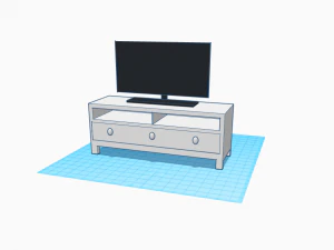 TV STAND 3D Model