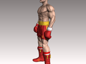 Ivan Drago Rocky 4 Modèles 3D en vedette