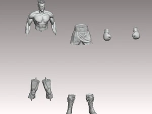 Ivan Drago Rocky 4 3D Print Model
