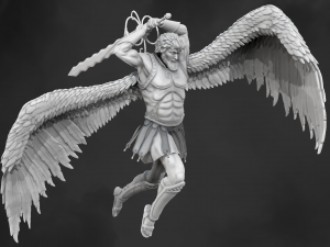 Heroes of Might and Magic 3 Archangel Model 3Dプリントモデル