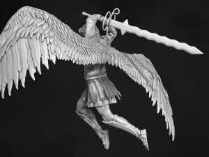 Heroes of Might and Magic 3 Archangel Model 3D-Druckmodell