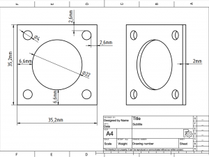 Stepper motor bracket 3D Модель