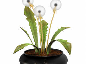 Dandelion Lamp 3D Model