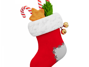 Christmas Sock Modelo 3D