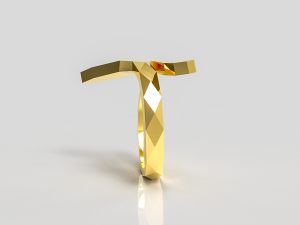 SNAKE RING Modèle 3D