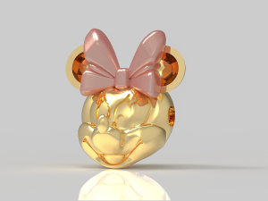 MINNIE MOUSE CHARM 3D Model