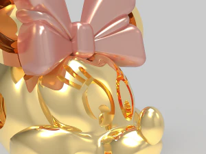 MINNIE MOUSE CHARM 3D Model